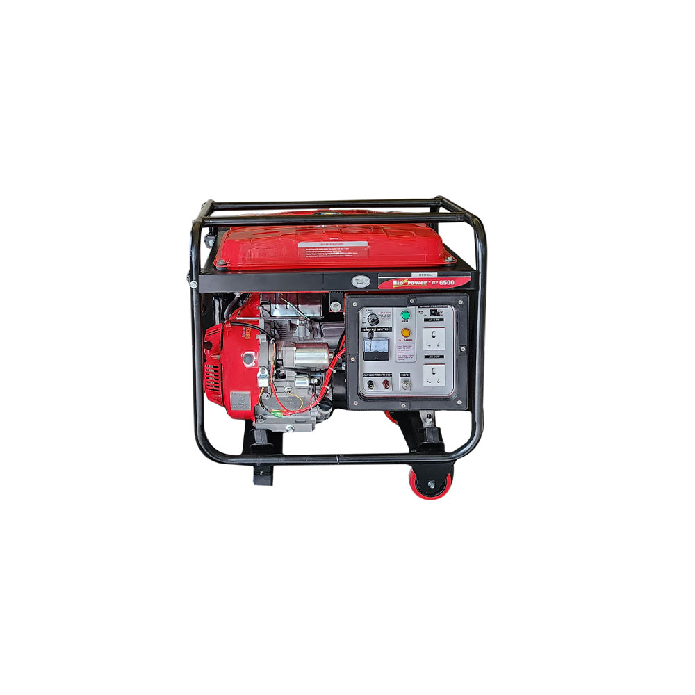 5.5 KVA Portable Generator, Petrol Run, Model HP-6500, Recoil Start